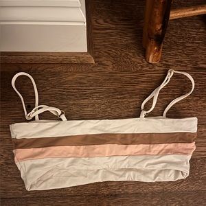 L space medium bikini top